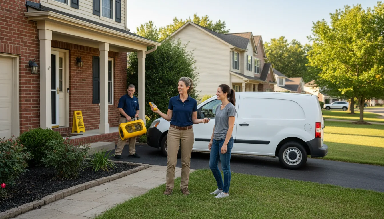 Water restoration image for Emergency Water Mitigation in North Lima, OH